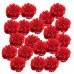 20pcs Silk Peony Flower Heads for Wedding Hair Clip Corsage DIY Decoration Craft   232537121545
